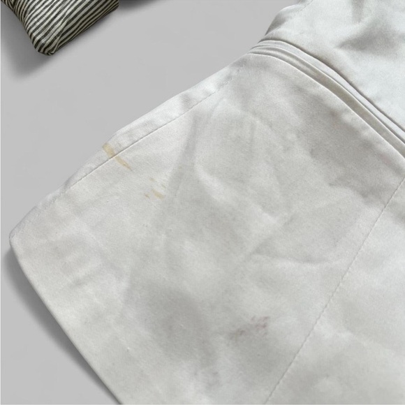 Vintage-Inspired White Blazer Jacket - Picture 5 of 6